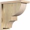 Ekena Millwork Ridgewood Rough Sawn Corbel w/Backplate, Douglas Fir, 6"W x 14"D x 14"H COR06X14X14RID01RDF - alternate 1